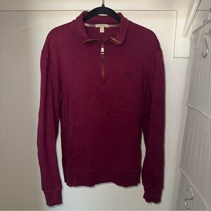 Men’s Burberry Burgundy Sweatshirt